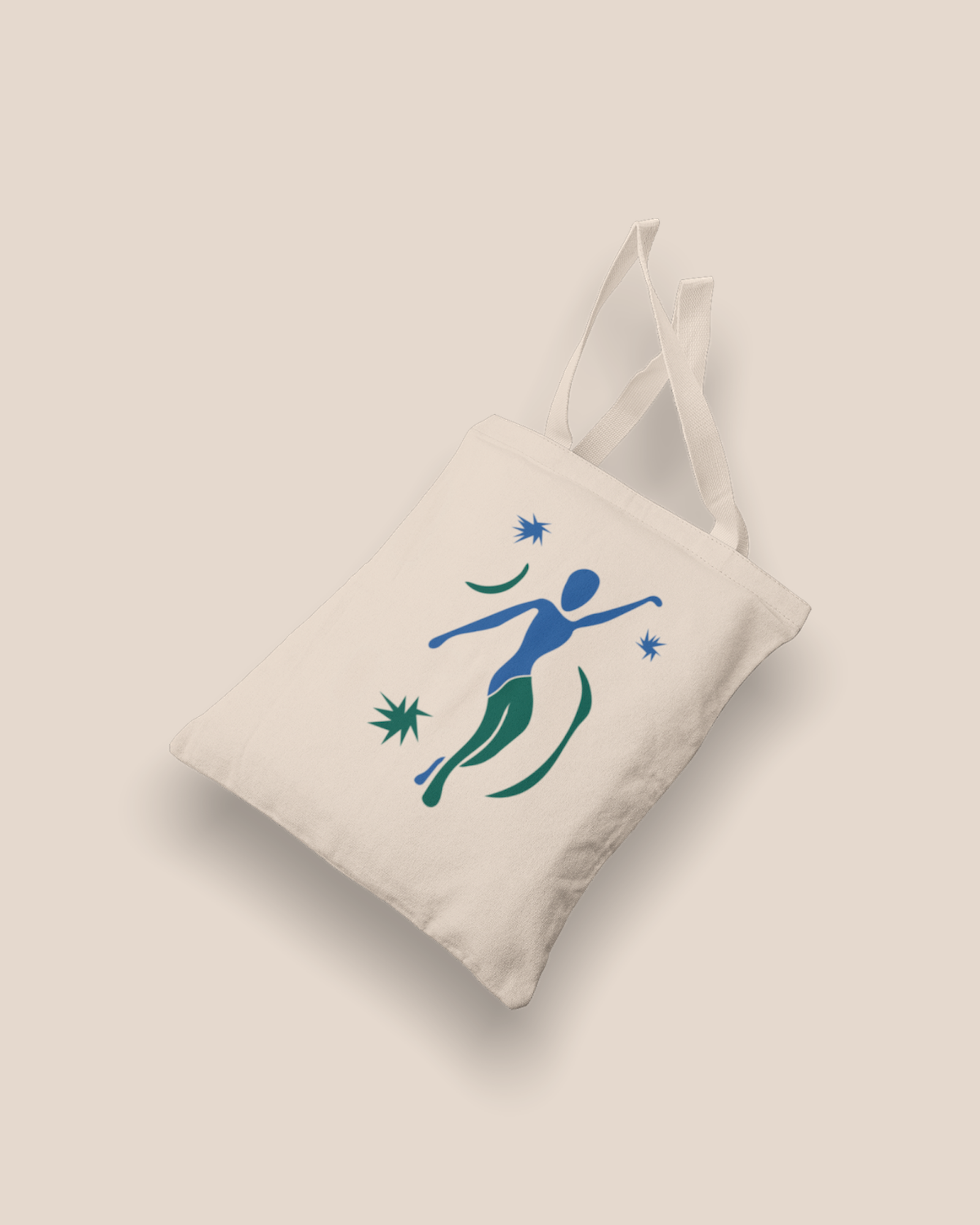 Abstract Free Spirited Tote Bag