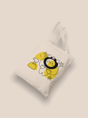 Cat Adventure Tote Bag